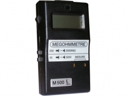 MEGOHMMETRE M500.